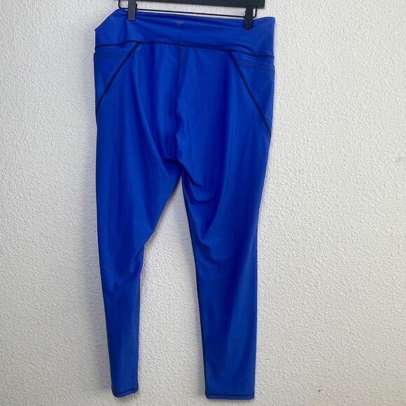 GSTQ Royal Blue High-Waisted Leggings – Size XL, NWT - Picture 9 of 10